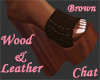 c]Brown Leather Wedges