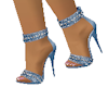 Liz Blue Heels