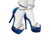Janah Blue Royale Heels