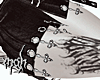 goth skirt + tattoo