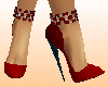 Red&blue heels