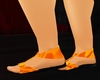 {BB}Orange luxly Sandals
