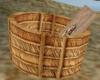 Wicker Wash Basket