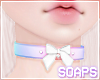 +Doll Choker Rainbow