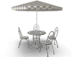 Wicker Coffee Chat-White