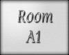 Room A1 sign