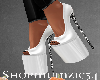 Chella Heels White