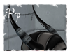 <Pp> PVC Black Horns II