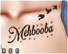 Mehbooba Tattoo F