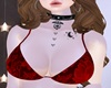 Red Lace Bra