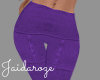 Corduroy Flares - Grape