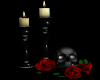 HALLOWEEN CANDLES/ROSES