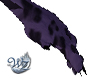 Purple Leopard Paws M