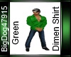 [BD] Green Dimen Shirt