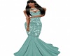 SS Green Fantasy Gown