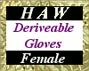 Derivable Gloves - F