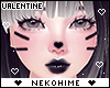 Goth Neko Face Paint