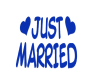 just married blue 2