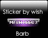 Vip Sticker MrsWebb67