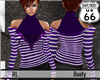 SD Busty Purple Stripe