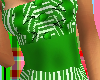 bb* green stripe dress
