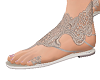 ^ Lace Sandals White