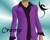 ¤C¤ Purple Suit Top