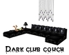 Dark evil couch