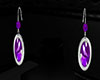 GL-Purple Camo Earrings