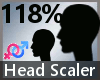 Head Scaler 118% M A