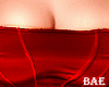 B| Red Satin Dress