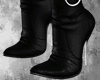 Y*Black Leather Boots
