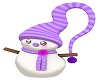 MY Purple Cute Snowman