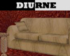 d~ brown leather sofa