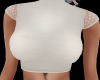 ~V~White Baby Tee Fit