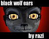 Black Wolf Ears
