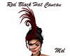 Red Black Hat - Cancan