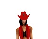 DL}Red BlkRose MC Hat