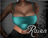 *R* Callie Top Cyan
