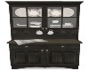 dark wood hutch