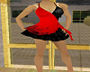 Red and Black Maid Dress