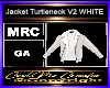 Jacket Turtleneck V2 WHI