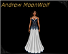 NOELLE Dress blue