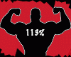 113% MUSCLE