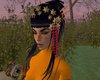 Oriental Flowers in hair
