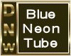 Animated Blue Neon Tube