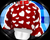 Andro - Red/White Hearts