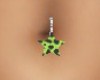 LIME STAR BELLY PIERCING