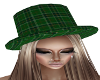 Ahana Green Plaid Hat