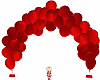 Red Balloon Arch